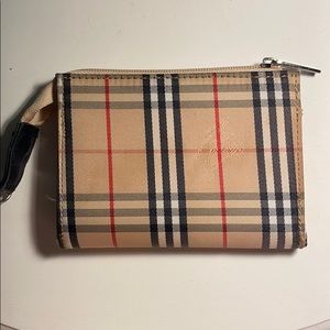 Burberry Zipper Pouch Wallet